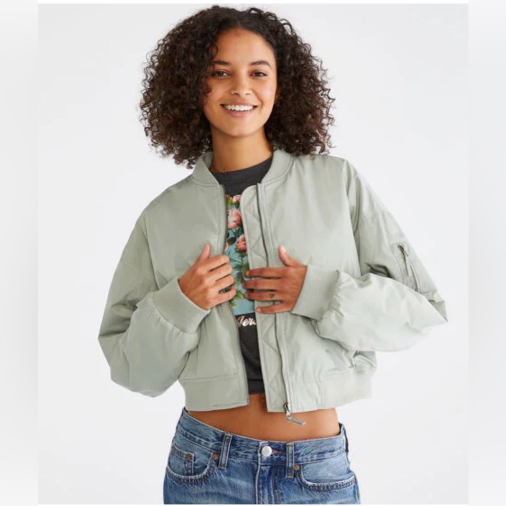 Aeropostle Sage  Bomber Jacket